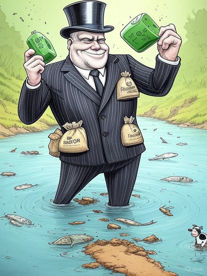 £10.5 Billion Green Bonds Mask Water Firm Filth
