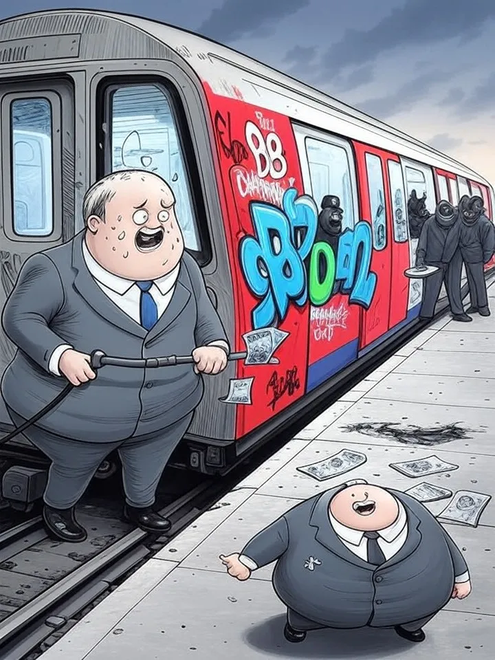 £11 Million Annual Graffiti Removal on London's Tube