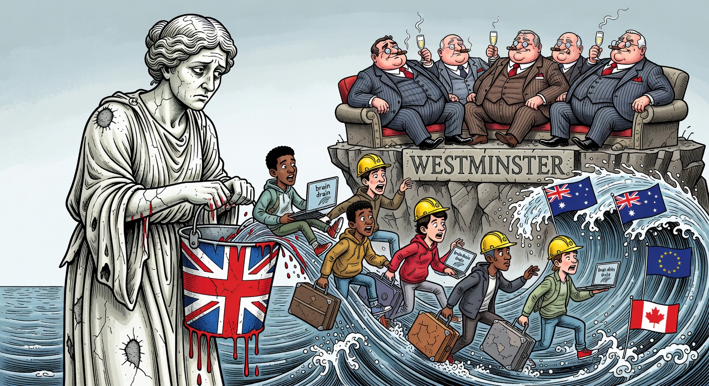 111,000 Under-35s Quit Britain in One Year