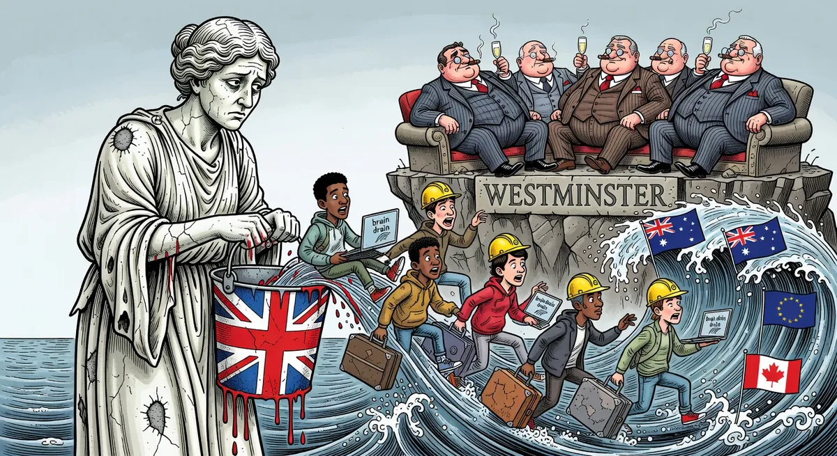 111,000 Under-35s Quit Britain in One Year