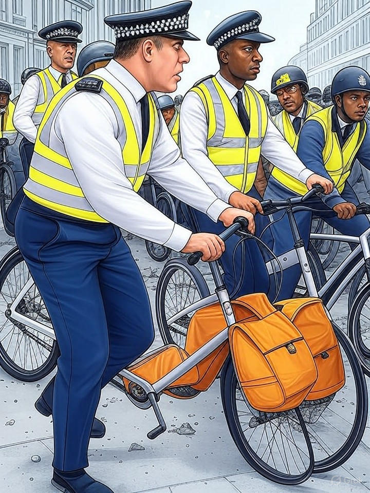 171 Riders Arrested in National Delivery Raid