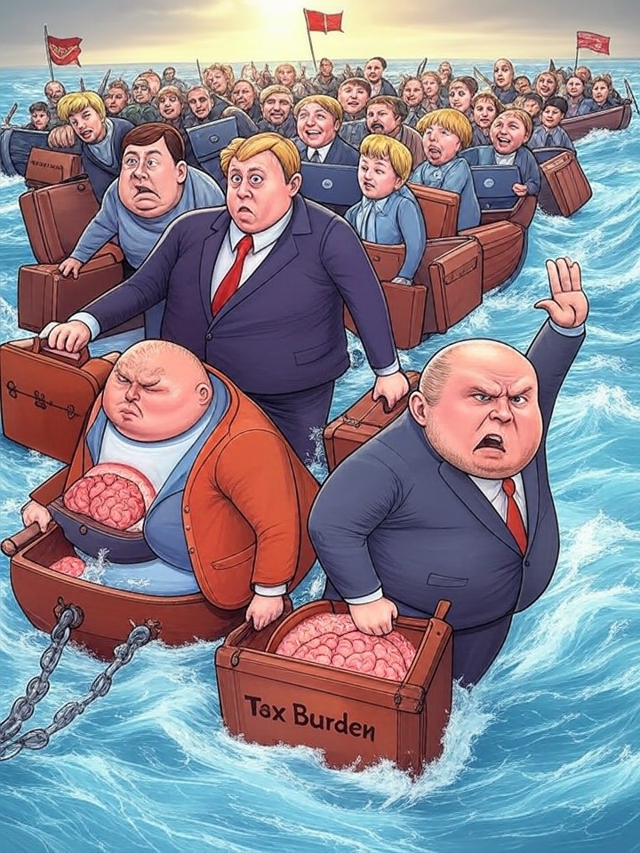 195,000 Under-35s Left the UK Last Year