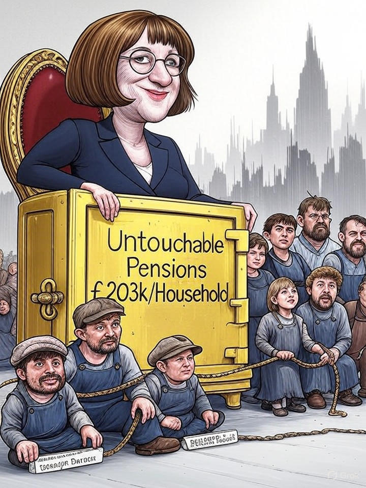 £203,000 Per Household Funds Untouchable Public Pensions