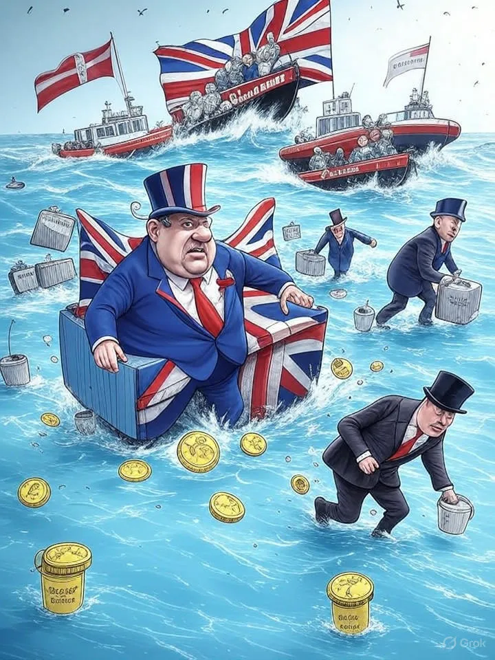 257,000 Britons Depart as Net Inflows Hit 944,000