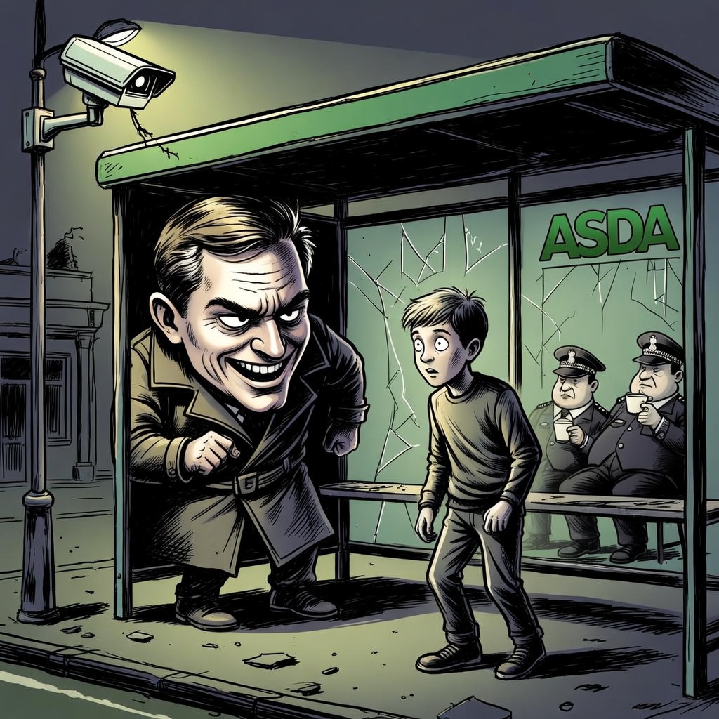 38-Year-Old Targets Teenager at Asda Bus Stop