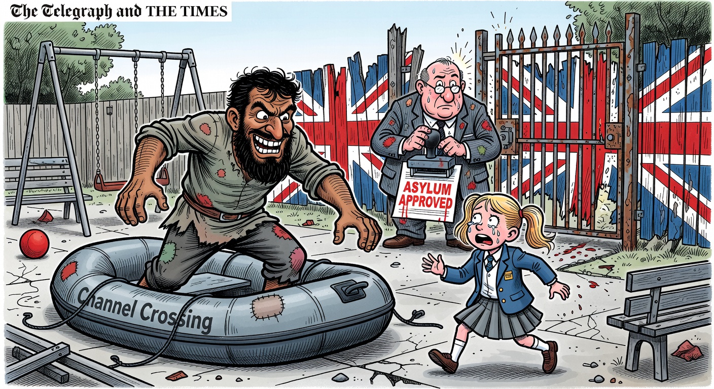 Afghan national rapes child four months after Channel crossing