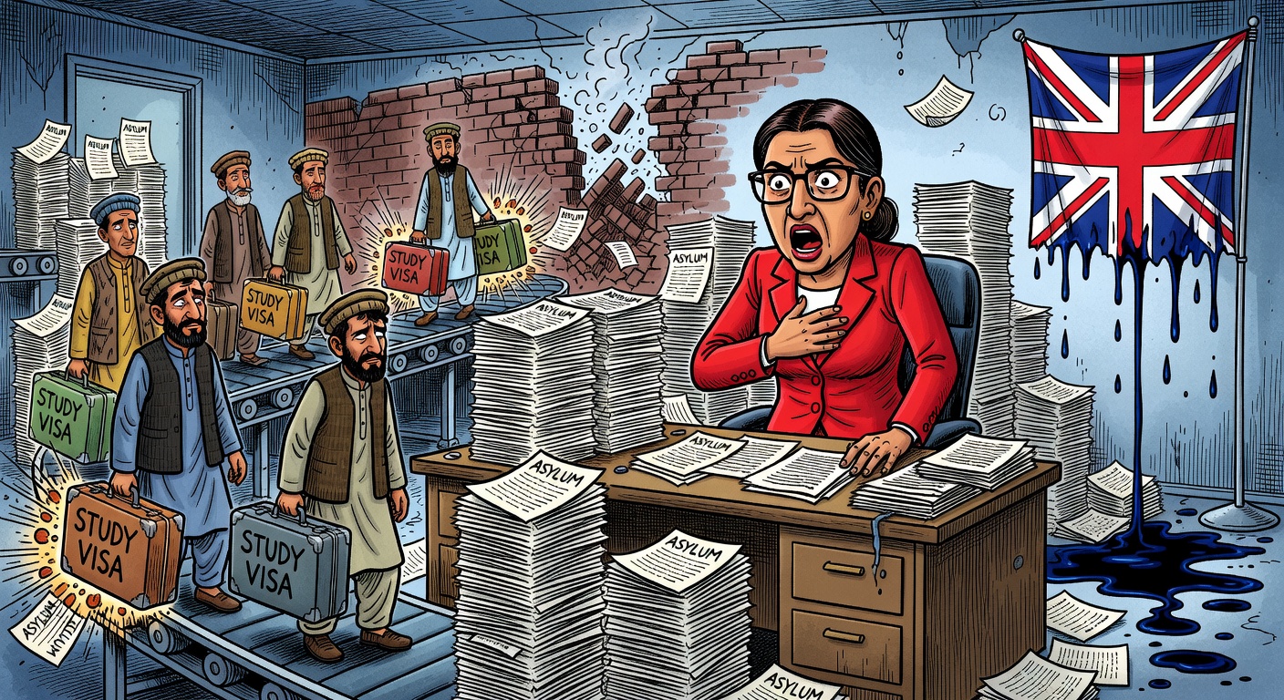 Afghan Study Visa Holders Claim Asylum at 95% Rate