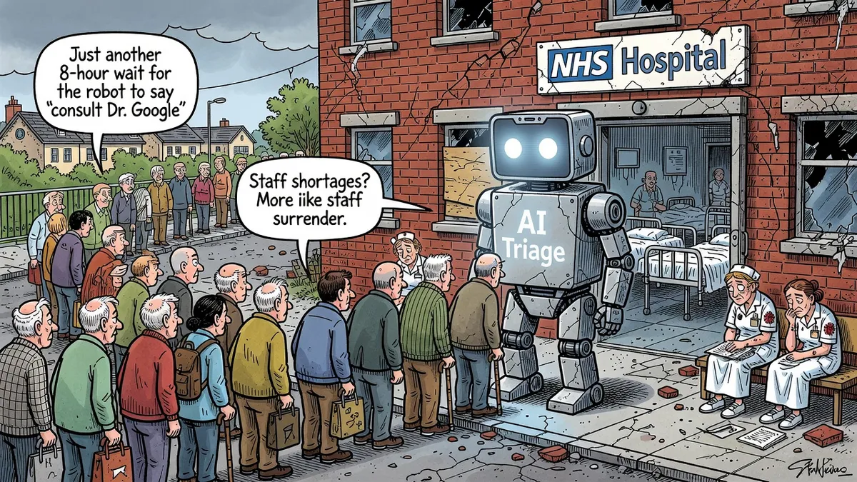 AI Now Filters NHS Access as Staffing Capacity Stalls