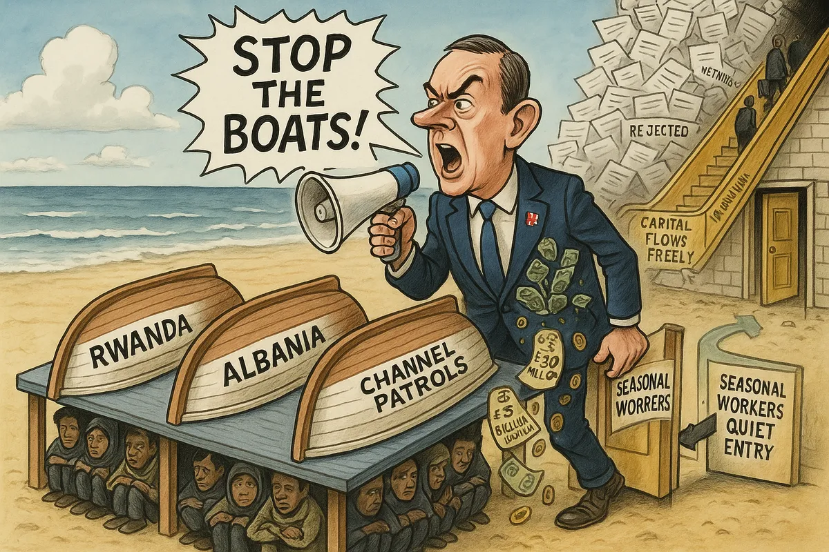 The Asylum Delusion: How Britain's Political Class Abandoned Both Refugees and Voters