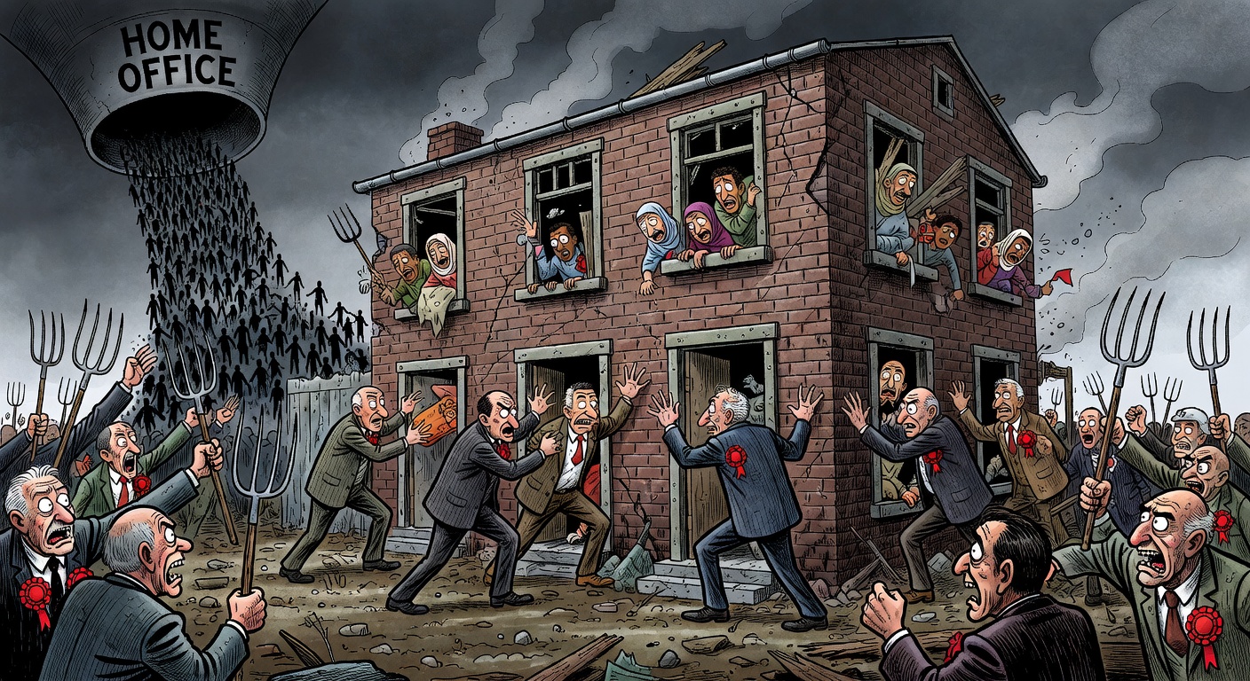 Barracks Absorb 350 Asylum Seekers Amid Council Evasions