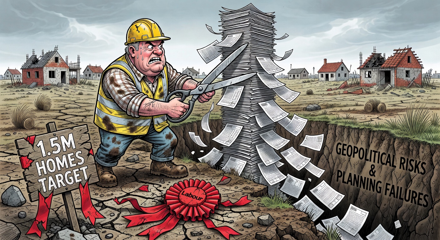 Barratt Redrow Slashes Land Buys by 3,000 Plots