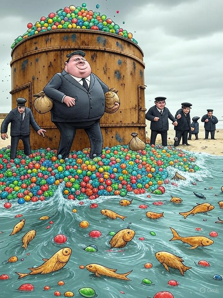 Billions of Plastic Beads Lurk in England's Coastal Sewage Tanks