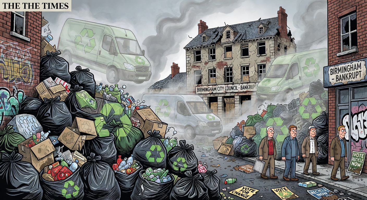 Birmingham's Recycling Vanishes for 14 Months