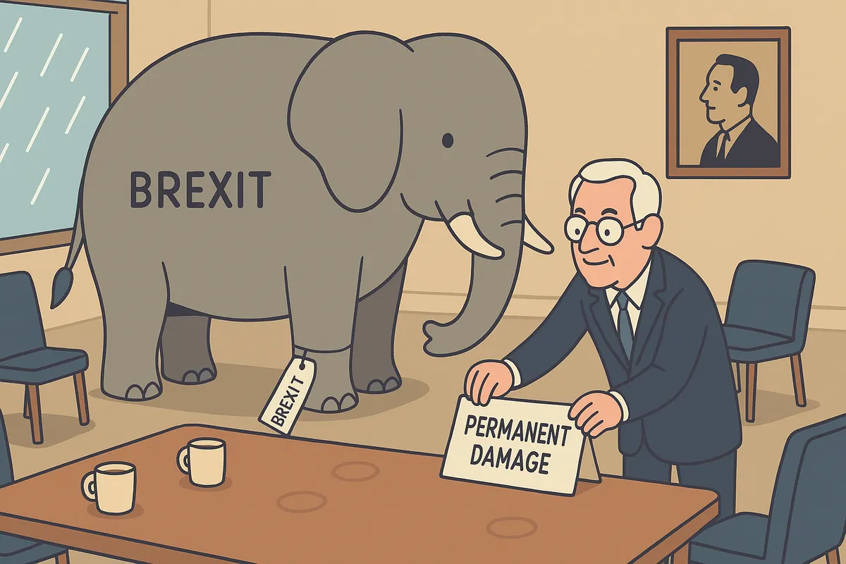 The Bank of England Finally States the Obvious: Brexit Is Permanent Economic Damage