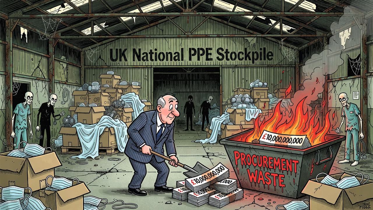 Britain Lost £10bn on PPE While Stockpiles Sat Empty