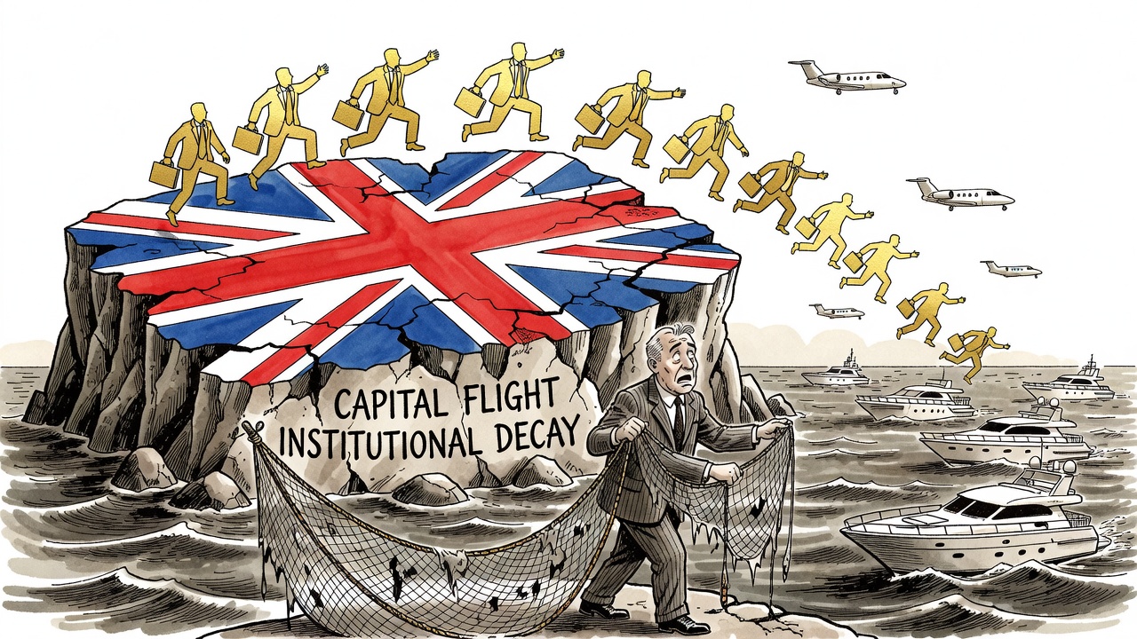 Britain Sheds 600,000 Millionaires Since 2021 Peak