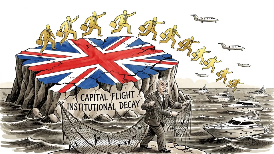 Britain Sheds 600,000 Millionaires Since 2021 Peak