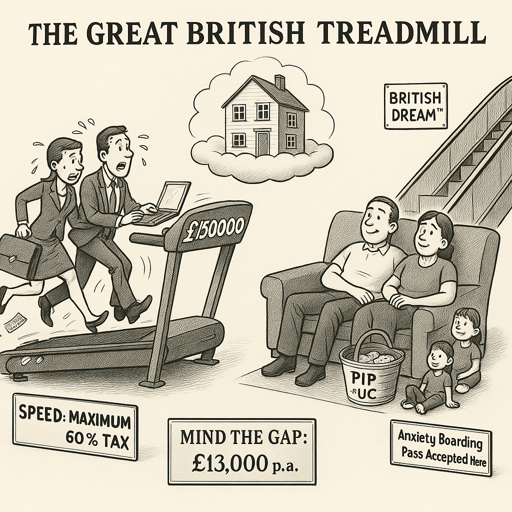 The Arithmetic of Decline: How Britain Built a System That Punishes Work