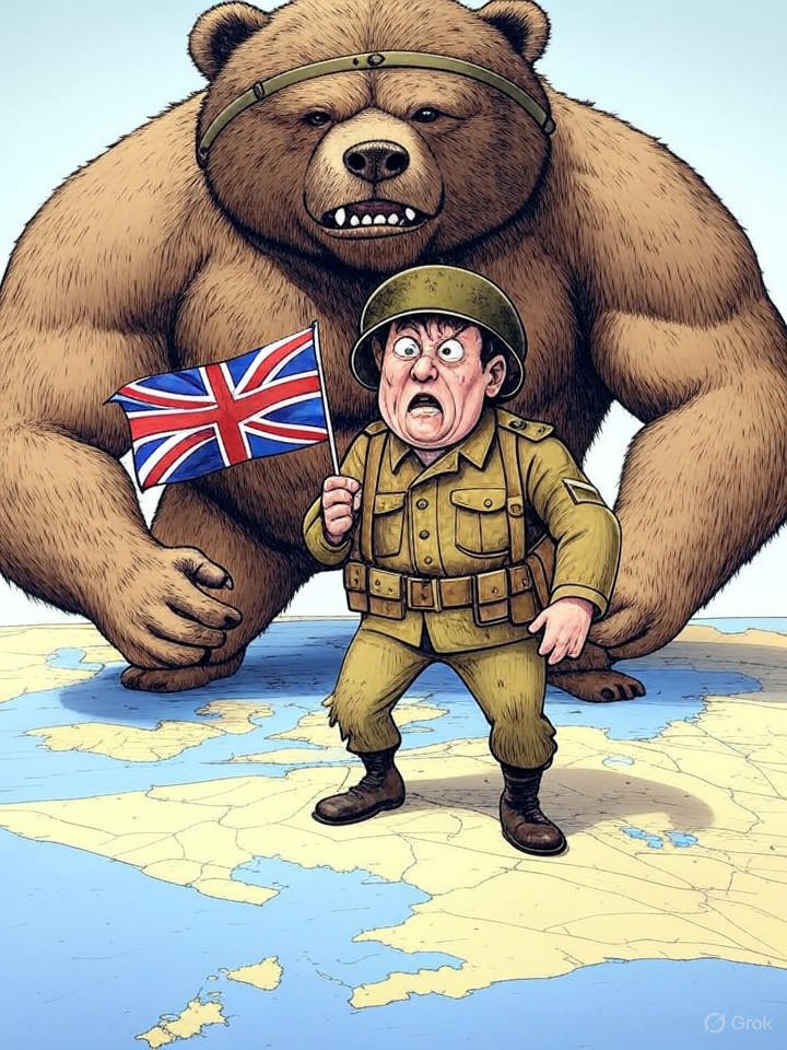 Britain's Army Shrinks to 70,000 as Russia Fields 1.1 Million