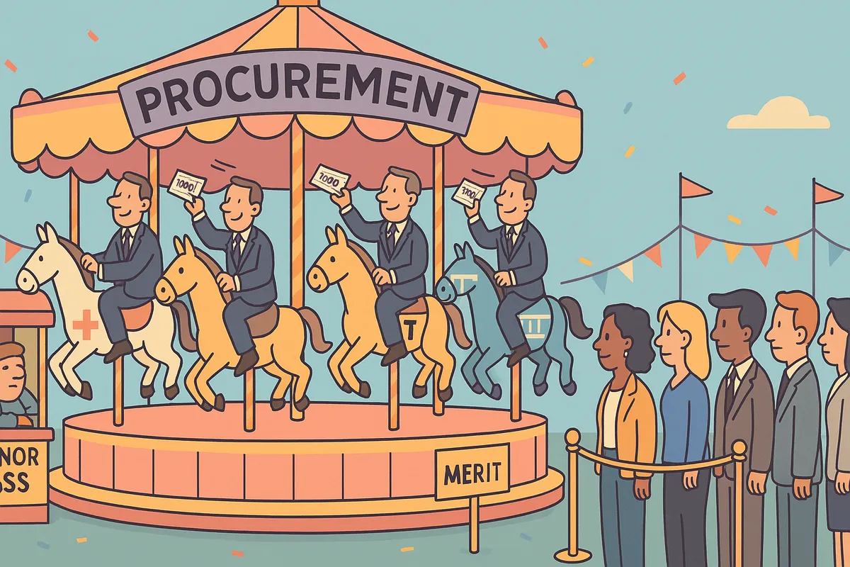 The Procurement Merry-Go-Round: How Britain's Political Donation System Rewards Access Over Merit