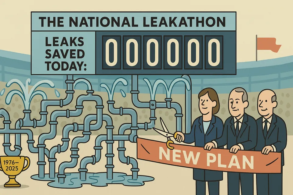 Britain's Water Crisis: Fifty Years of Warnings, Zero Years of Action