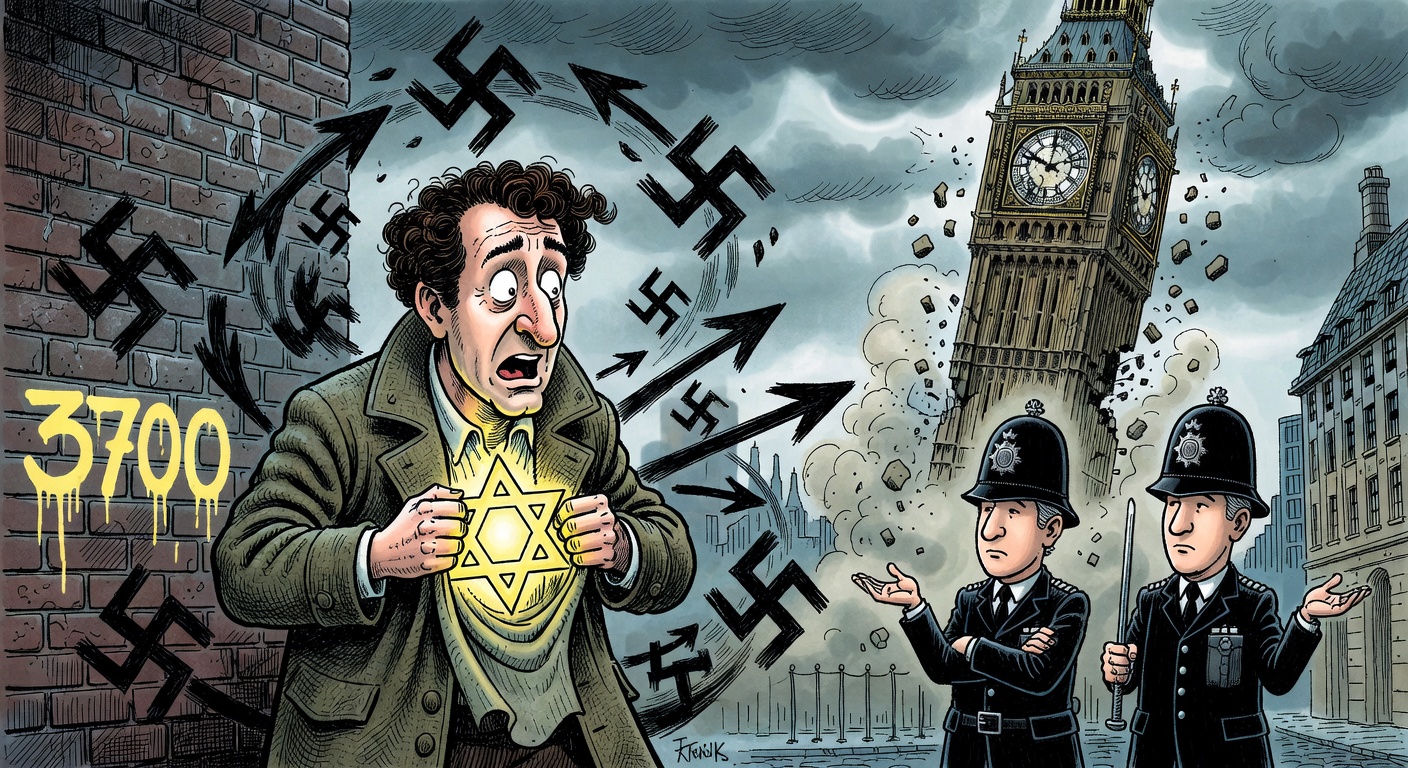 British Jews Hide Symbols as Hate Incidents Hit 3,700