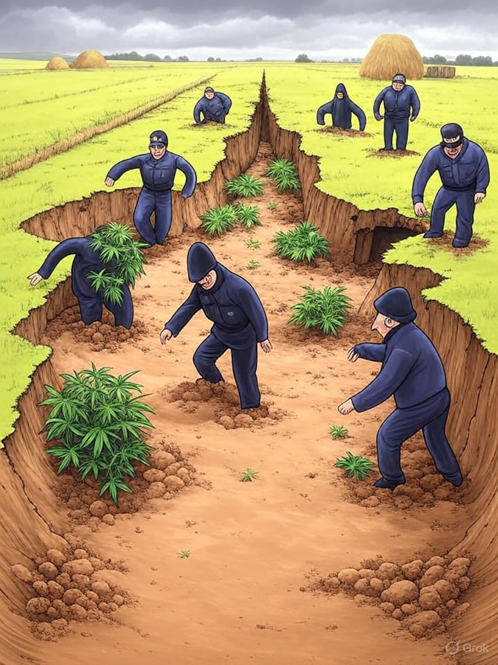 Buried Bunkers Expose Rural Britain's Porous Defenses