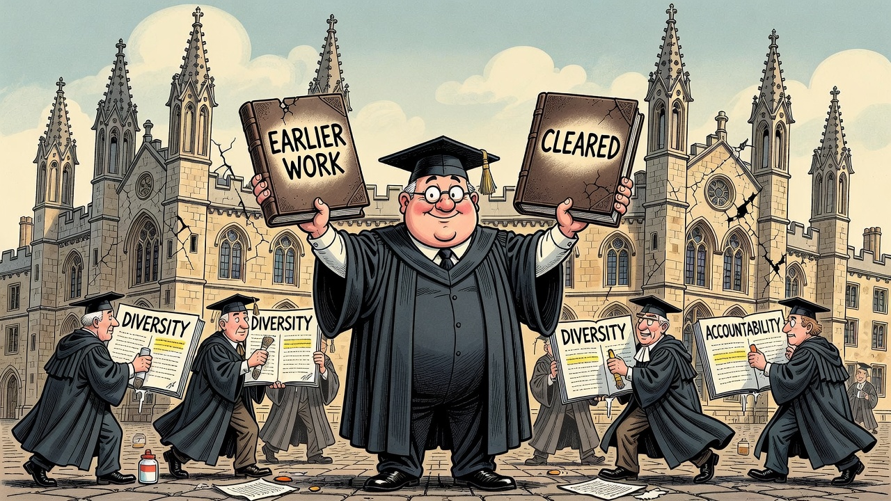 Cambridge Clears Professor After PhD Passages Match Earlier Thesis