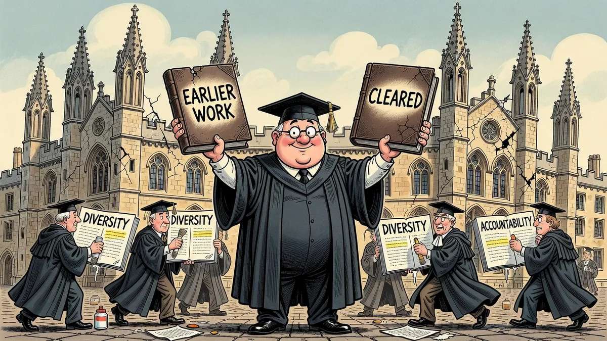 Cambridge Clears Professor After PhD Passages Match Earlier Thesis