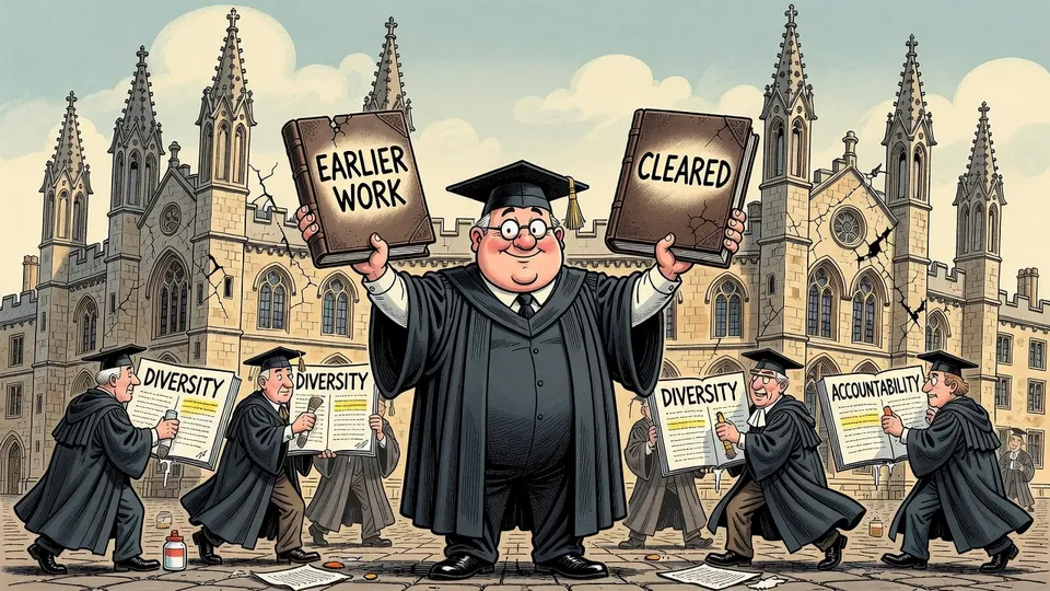 Cambridge Clears Professor After PhD Passages Match Earlier Thesis