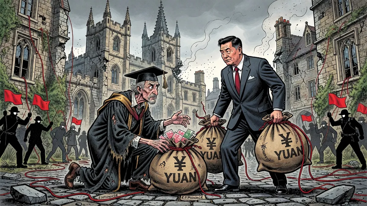 Cash Shortfalls Push Universities Toward Chinese Intelligence Risks