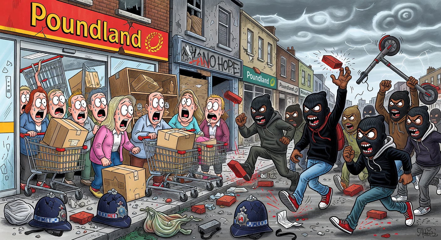 Clapham High Street barricades shoppers twice in four days against balaclava-clad teenagers