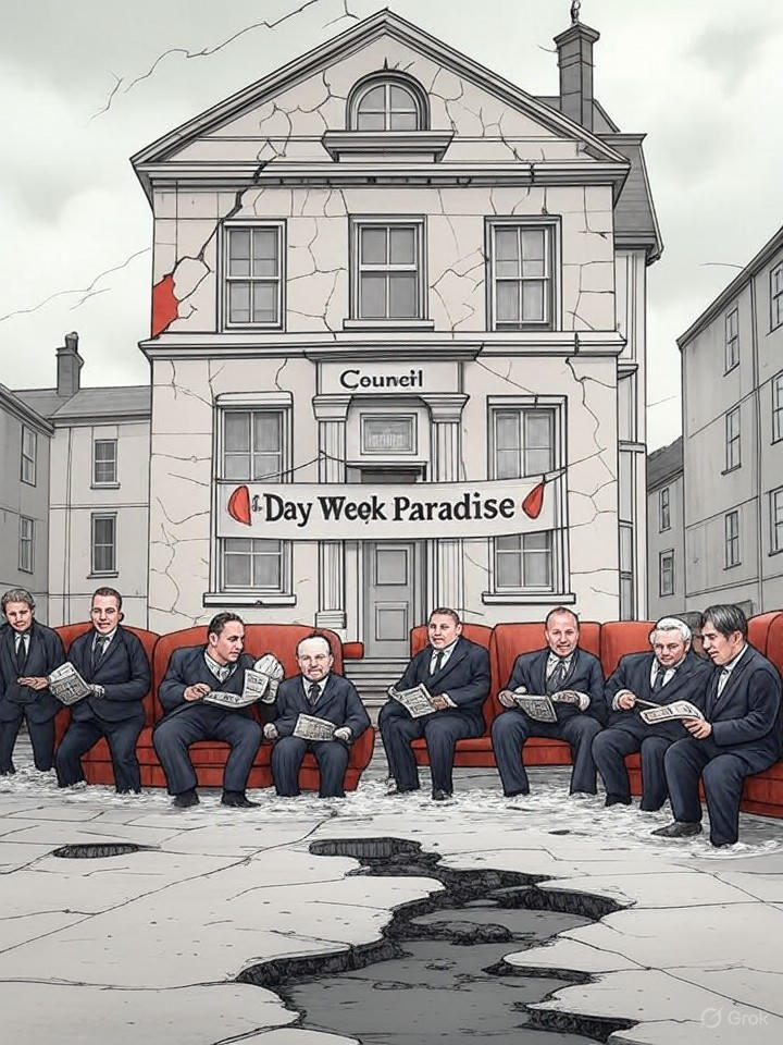 Councils' Four-Day Experiments Labeled as Collapse Signals