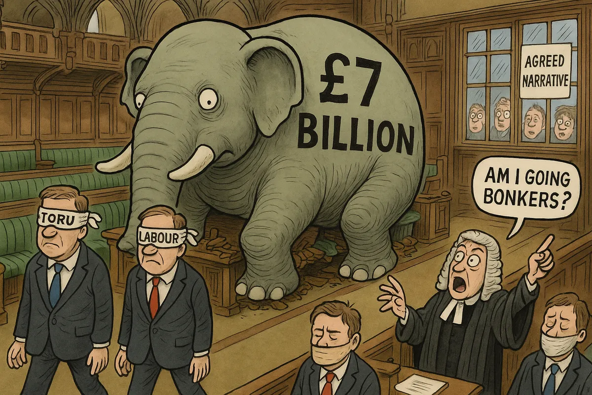 The Death of Democratic Accountability: How Britain's Political Class United to Hide £7 Billion from Voters