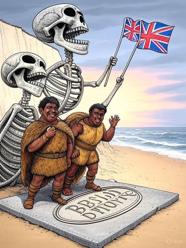 DNA overrides Beachy Head plaque