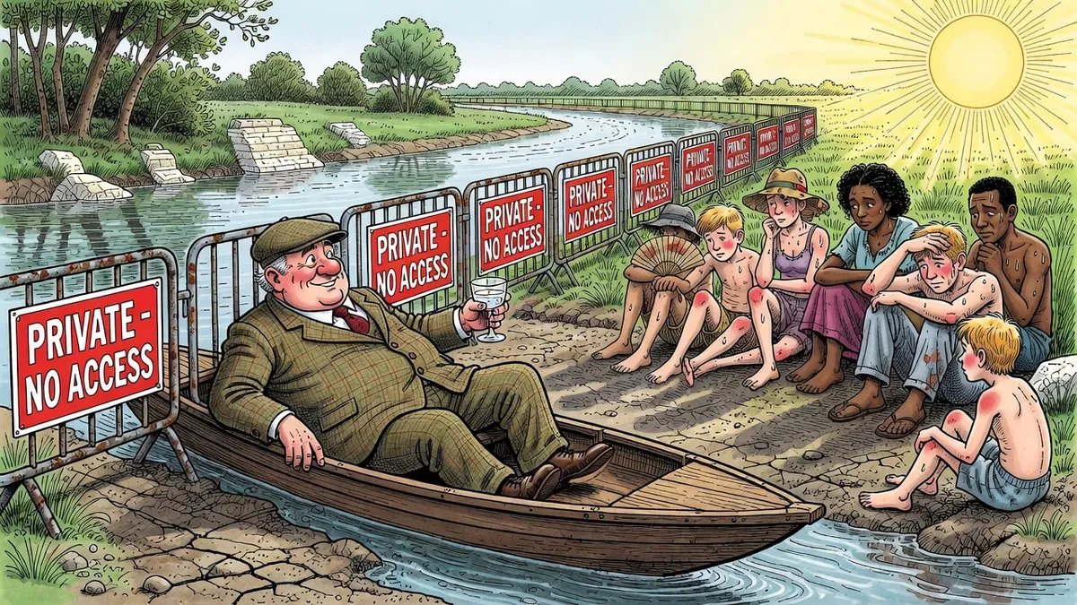 England Keeps Its Rivers Private
