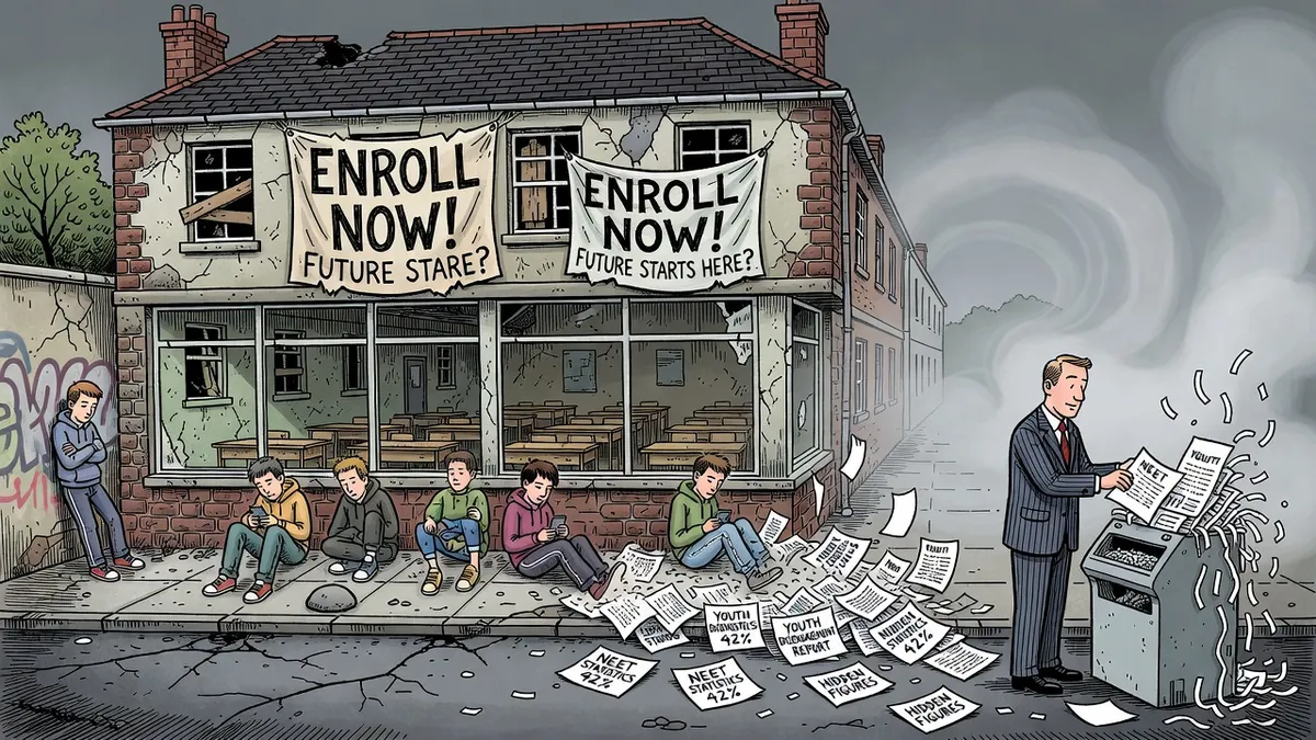 England's Colleges Enrol 42,000 Teens Who Rarely Attend