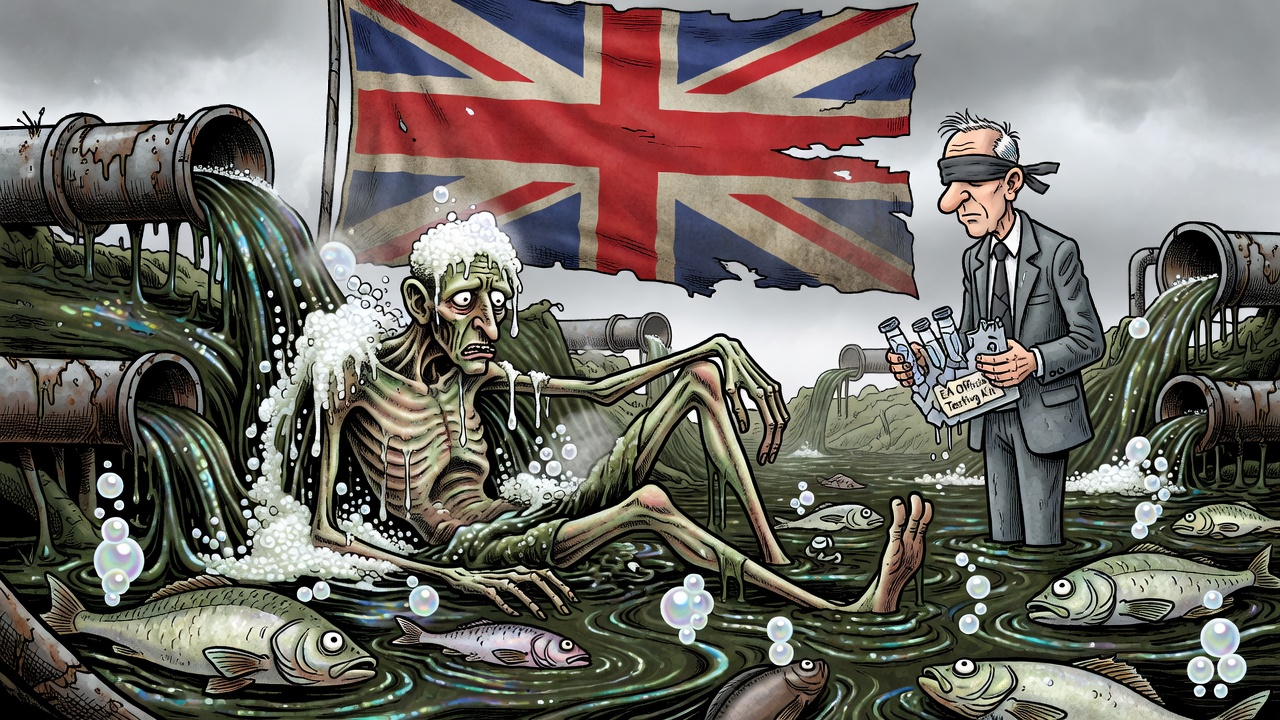 Every English Water Body Registers Chemical Failure