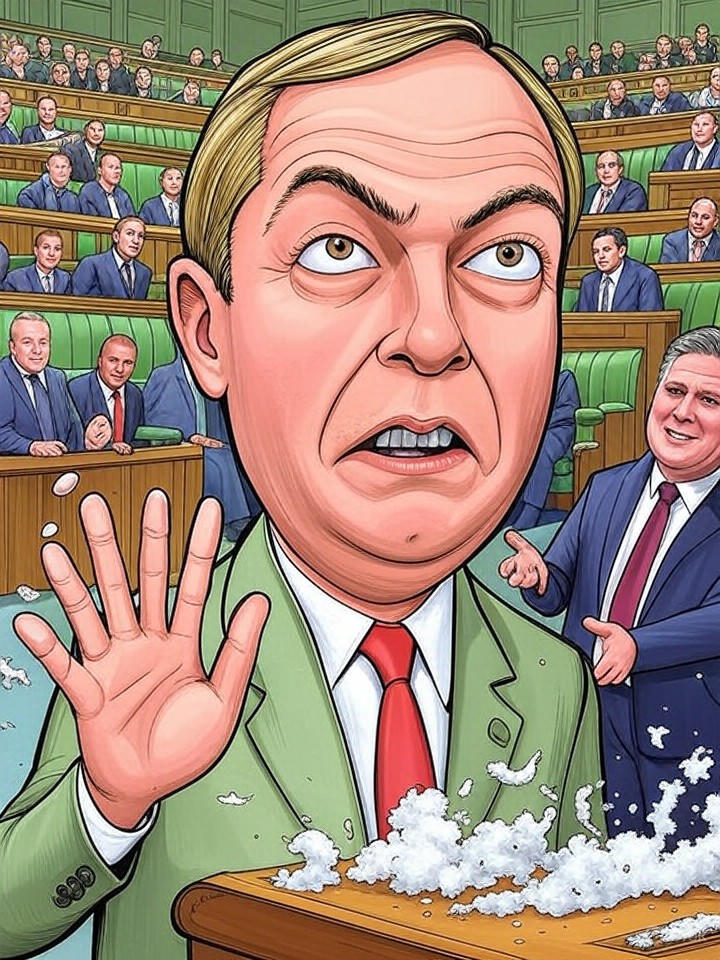 Farage Counts Ten Kent Questions in Seven Months