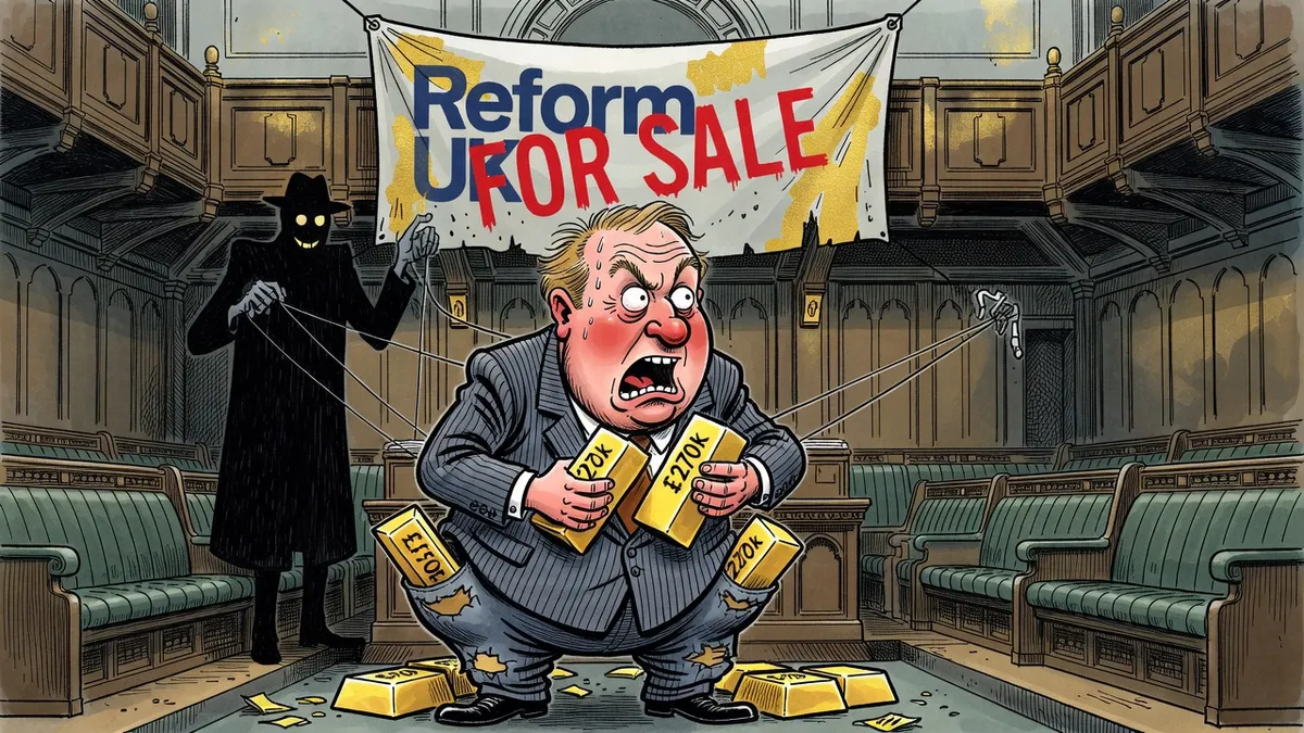 Farage Registers £270,000 From Gold Promoter Role