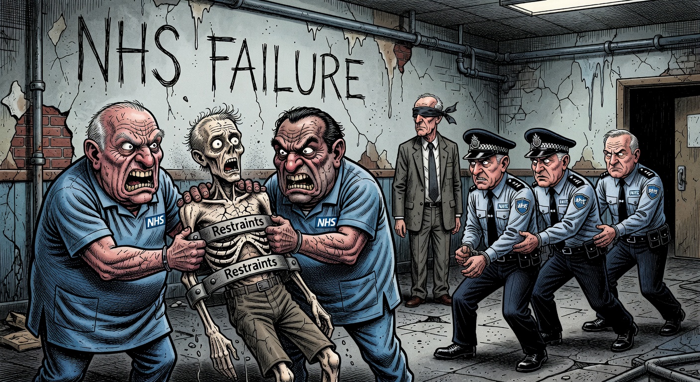 Fifteen Arrests Follow Restraints That Crack Ribs