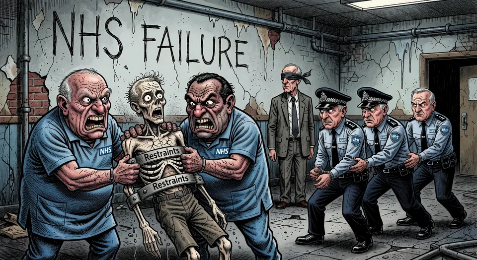 Fifteen Arrests Follow Restraints That Crack Ribs