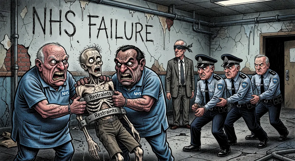 Fifteen Arrests Follow Restraints That Crack Ribs