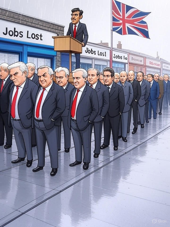 Five Percent Marks the New Floor for British Jobs