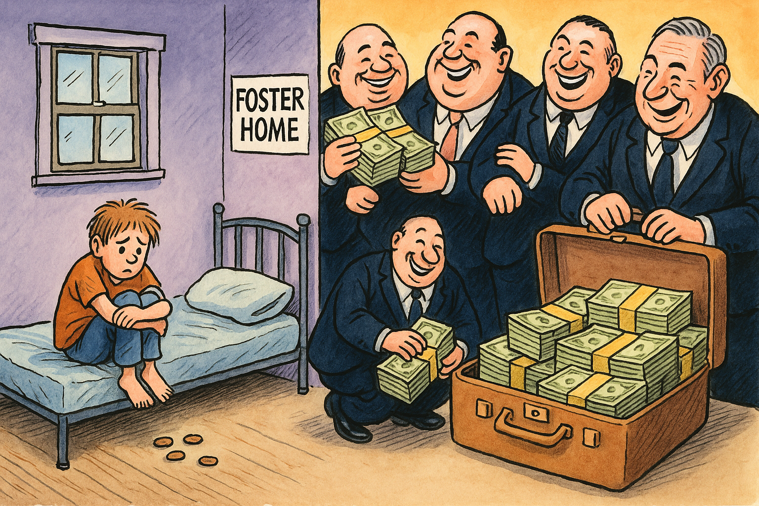 The Foster Care Gold Rush: How Private Equity Profits from Britain's Most Vulnerable Children