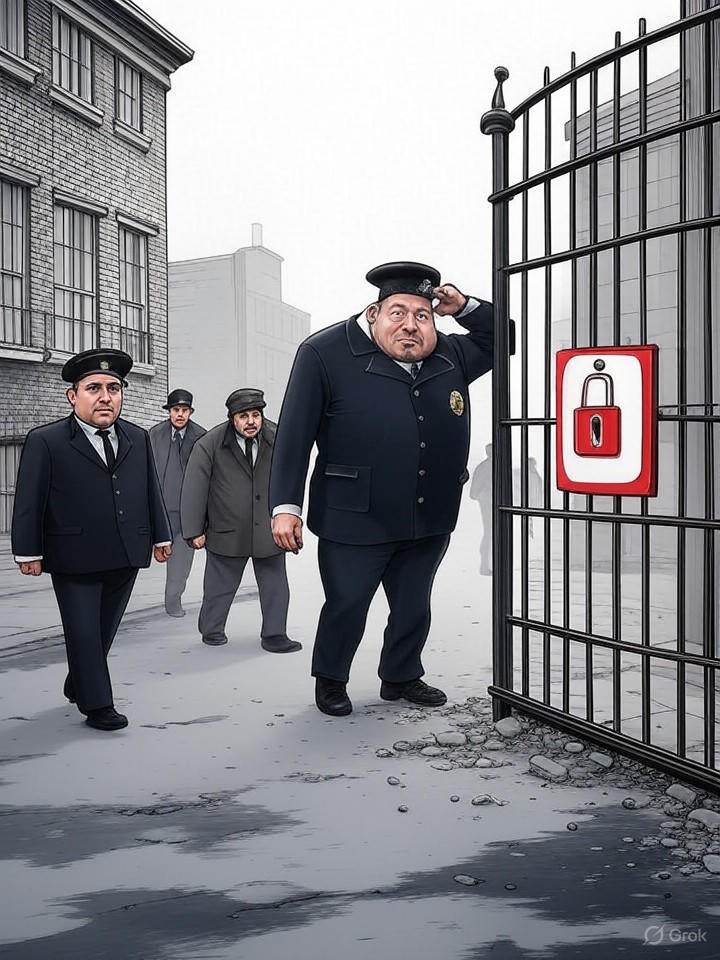 Four Prisoners Wander Free as Release Errors Double