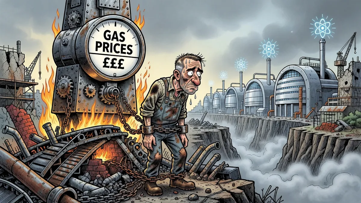 Gas-Linked Pricing Exposes UK Steel to Widening Cost Gap