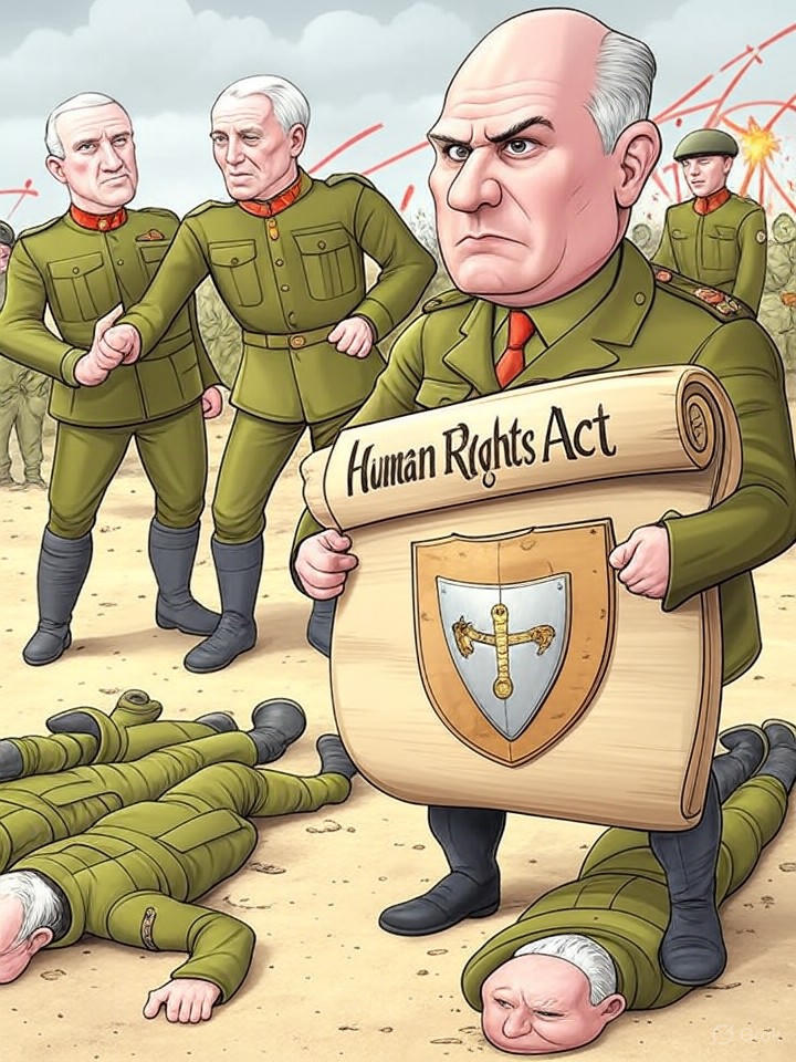 Generals Label Human Rights a Battlefield Hazard