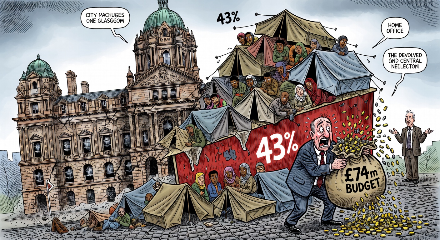 Glasgow's 43% Refugee Homelessness Share Burdens Council Budgets to £74m Peak