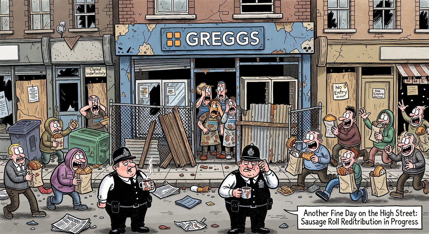 Greggs Hides Fridges From 530,000 Thieves
